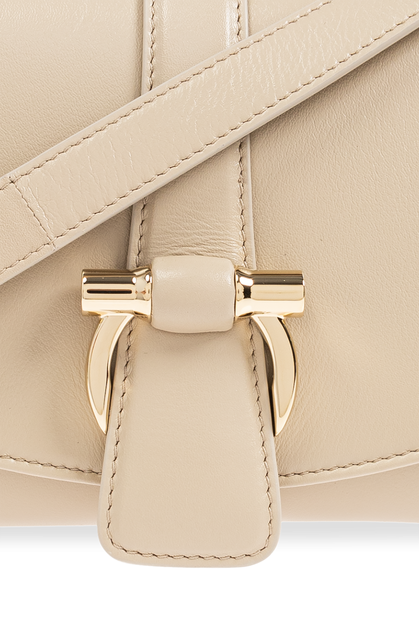 ショルダーバッグ FERRAGAMO LEATHER LOGO SHOULDER BAG logo-detail shoulder bag | FERRAGAMO Leather shoulder bag